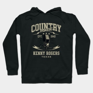 country music microphone singer  v10 Hoodie